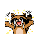 アライグマの たぬー（個別スタンプ：1）
