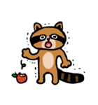 アライグマの たぬー（個別スタンプ：2）