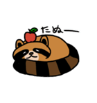 アライグマの たぬー（個別スタンプ：13）
