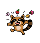 アライグマの たぬー（個別スタンプ：16）
