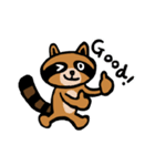 アライグマの たぬー（個別スタンプ：17）