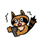 アライグマの たぬー（個別スタンプ：25）