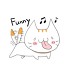 Always happy cat！ English sticker（個別スタンプ：30）