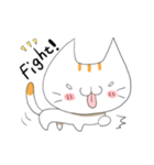 Always happy cat！ English sticker（個別スタンプ：36）