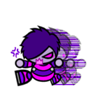 Purple Joker robot（個別スタンプ：7）