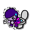 Purple Joker robot（個別スタンプ：8）