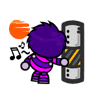 Purple Joker robot（個別スタンプ：22）