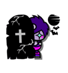 Purple Joker robot（個別スタンプ：23）