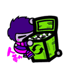 Purple Joker robot（個別スタンプ：31）