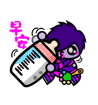 Purple Joker robot（個別スタンプ：32）