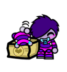 Purple Joker robot（個別スタンプ：38）