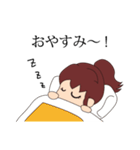 赤いドレスの子（個別スタンプ：3）