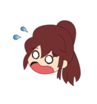 赤いドレスの子（個別スタンプ：33）