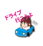 赤いドレスの子2（個別スタンプ：14）