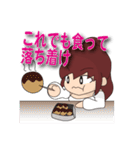 赤いドレスの子2（個別スタンプ：22）