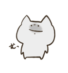 表情が少ないねこ（個別スタンプ：2）