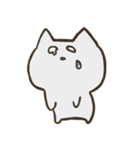 表情が少ないねこ（個別スタンプ：4）