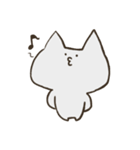 表情が少ないねこ（個別スタンプ：7）