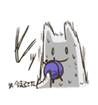 表情が少ないねこ（個別スタンプ：39）