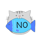 はいいろにゃん子（個別スタンプ：8）