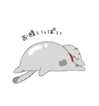 はいいろにゃん子（個別スタンプ：9）
