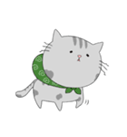 はいいろにゃん子（個別スタンプ：13）
