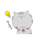 はいいろにゃん子（個別スタンプ：25）