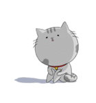 はいいろにゃん子（個別スタンプ：37）