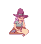 Cute Witch's Everyday Life（個別スタンプ：1）