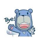 Blue Bear 2（個別スタンプ：2）