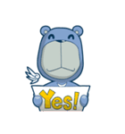 Blue Bear 2（個別スタンプ：9）