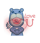 Blue Bear 2（個別スタンプ：14）