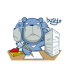 Blue Bear 2（個別スタンプ：22）