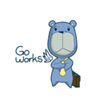Blue Bear 2（個別スタンプ：27）