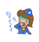 キャビンアテンダントの生活（個別スタンプ：8）