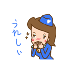 キャビンアテンダントの生活（個別スタンプ：20）