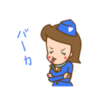 キャビンアテンダントの生活（個別スタンプ：23）