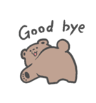 i am bear. not a man.（個別スタンプ：4）