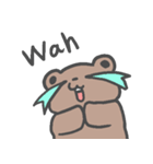i am bear. not a man.（個別スタンプ：8）
