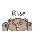 i am bear. not a man.（個別スタンプ：13）