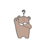 i am bear. not a man.（個別スタンプ：15）