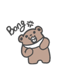 i am bear. not a man.（個別スタンプ：17）