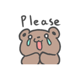 i am bear. not a man.（個別スタンプ：36）
