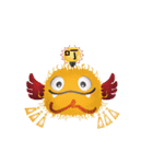 little little monster（個別スタンプ：8）