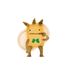 little little monster（個別スタンプ：32）