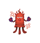 little little monster（個別スタンプ：35）