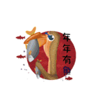 little little monster（個別スタンプ：39）