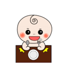 Cute Baby behavior（個別スタンプ：32）