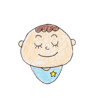 Color Pencil Baby（個別スタンプ：6）