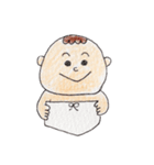 Color Pencil Baby（個別スタンプ：12）